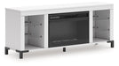 Brollevi 60" TV Stand with Electric Fireplace - Golden Home Furniture (Columbus, OH) - Multi Location