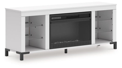 Brollevi 60" TV Stand with Electric Fireplace - Golden Home Furniture (Columbus, OH) - Multi Location