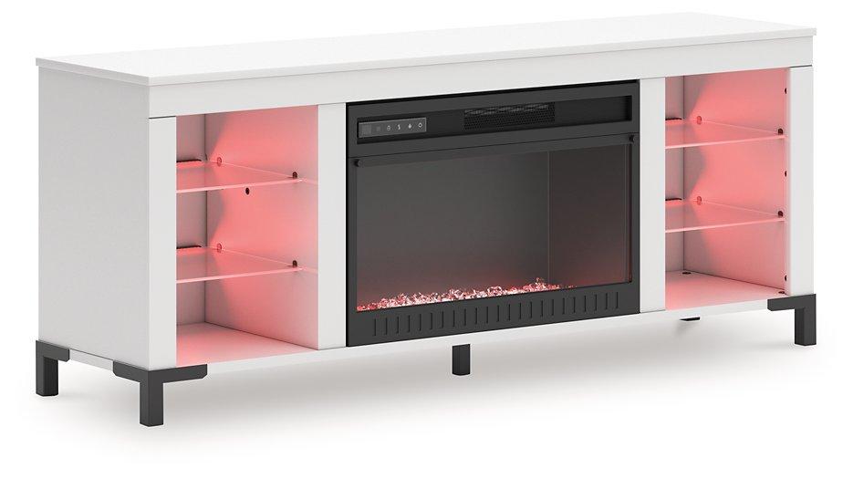 Brollevi 60" TV Stand with Electric Fireplace - Golden Home Furniture (Columbus, OH) - Multi Location