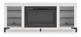 Brollevi 60" TV Stand with Electric Fireplace - Golden Home Furniture (Columbus, OH) - Multi Location