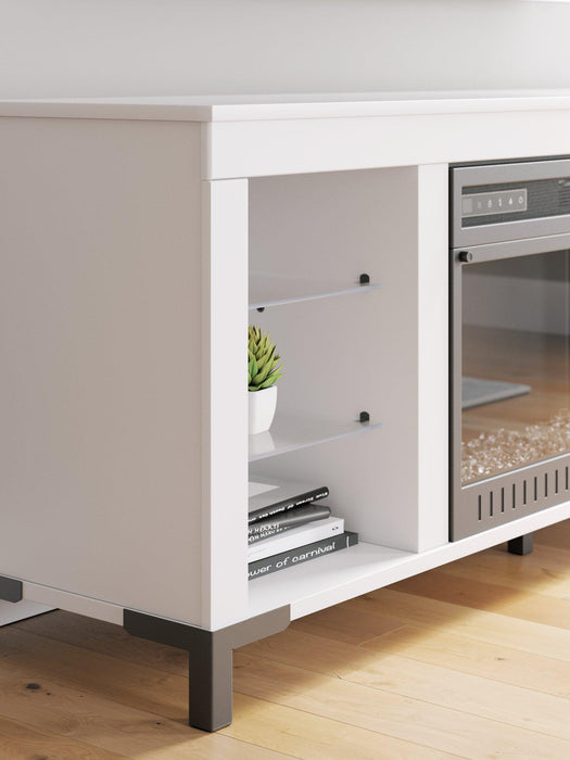 Brollevi 60" TV Stand with Electric Fireplace - Golden Home Furniture (Columbus, OH) - Multi Location