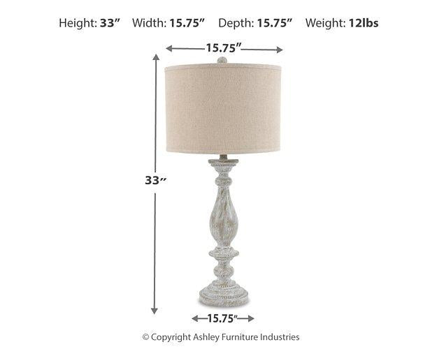 Bernadate Lamp Set - Golden Home Furniture (Columbus, OH) - Multi Location