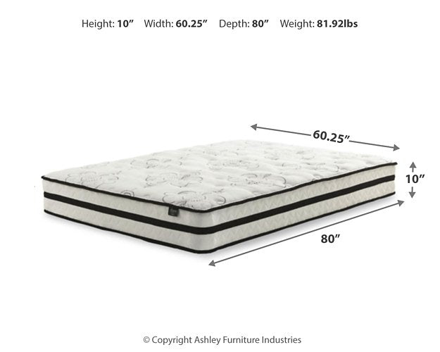 Chime 10 Inch Hybrid Mattress in a Box - Golden Home Furniture (Columbus, OH) - Multi Location