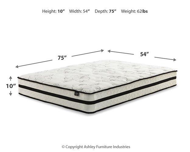 Chime 10 Inch Hybrid Mattress in a Box - Golden Home Furniture (Columbus, OH) - Multi Location
