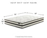 Chime 10 Inch Hybrid Mattress in a Box - Golden Home Furniture (Columbus, OH) - Multi Location