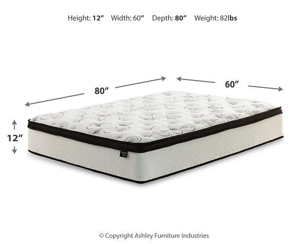 Chime 12 Inch Hybrid Mattress in a Box - Golden Home Furniture (Columbus, OH) - Multi Location
