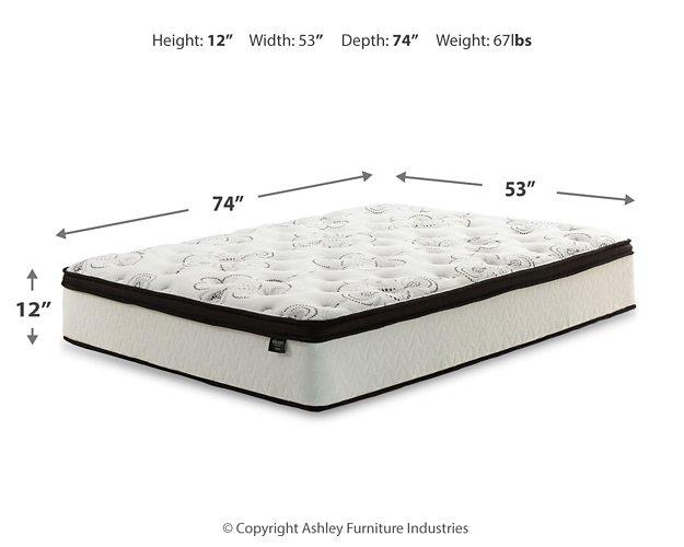 Chime 12 Inch Hybrid Mattress in a Box - Golden Home Furniture (Columbus, OH) - Multi Location