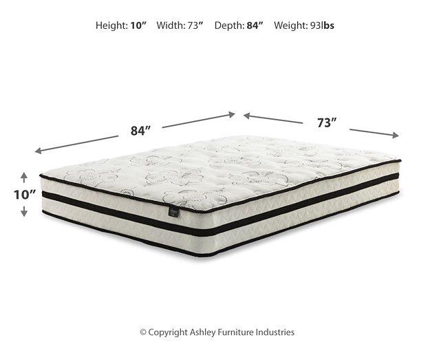 Chime 10 Inch Hybrid Mattress Package - Golden Home Furniture (Columbus, OH) - Multi Location
