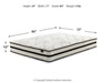 Chime 10 Inch Hybrid Mattress Package - Golden Home Furniture (Columbus, OH) - Multi Location