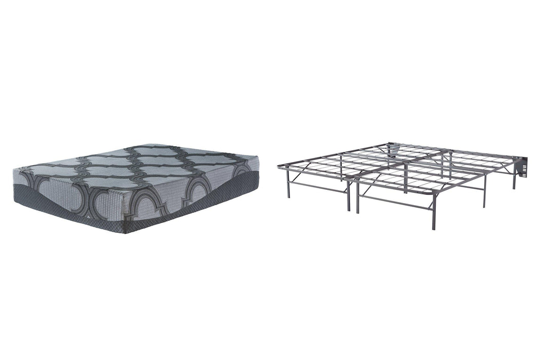 12 Inch Ashley Hybrid Mattress Set - Golden Home Furniture (Columbus, OH) - Multi Location