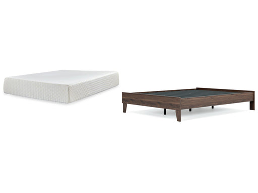 Calverson Bed and Mattress Set - Golden Home Furniture (Columbus, OH) - Multi Location