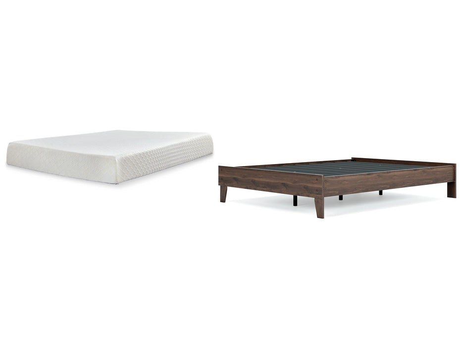 Calverson Bed and Mattress Set - Golden Home Furniture (Columbus, OH) - Multi Location