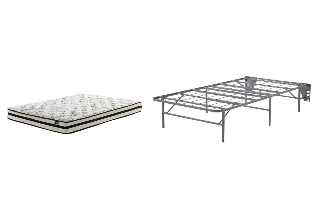 8 Inch Chime Innerspring Mattress Set - Golden Home Furniture (Columbus, OH) - Multi Location