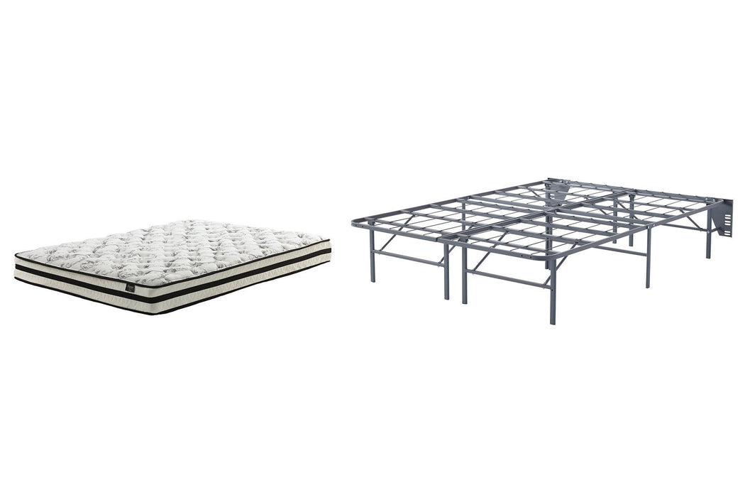 8 Inch Chime Innerspring Mattress Set - Golden Home Furniture (Columbus, OH) - Multi Location