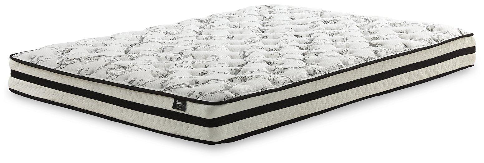 8 Inch Chime Innerspring Mattress Set - Golden Home Furniture (Columbus, OH) - Multi Location