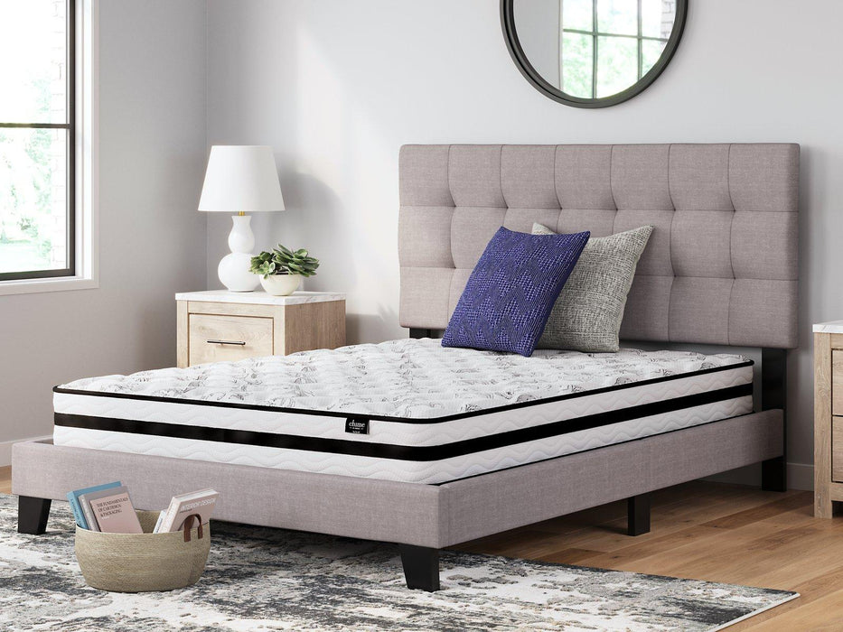 8 Inch Chime Innerspring Mattress Set - Golden Home Furniture (Columbus, OH) - Multi Location