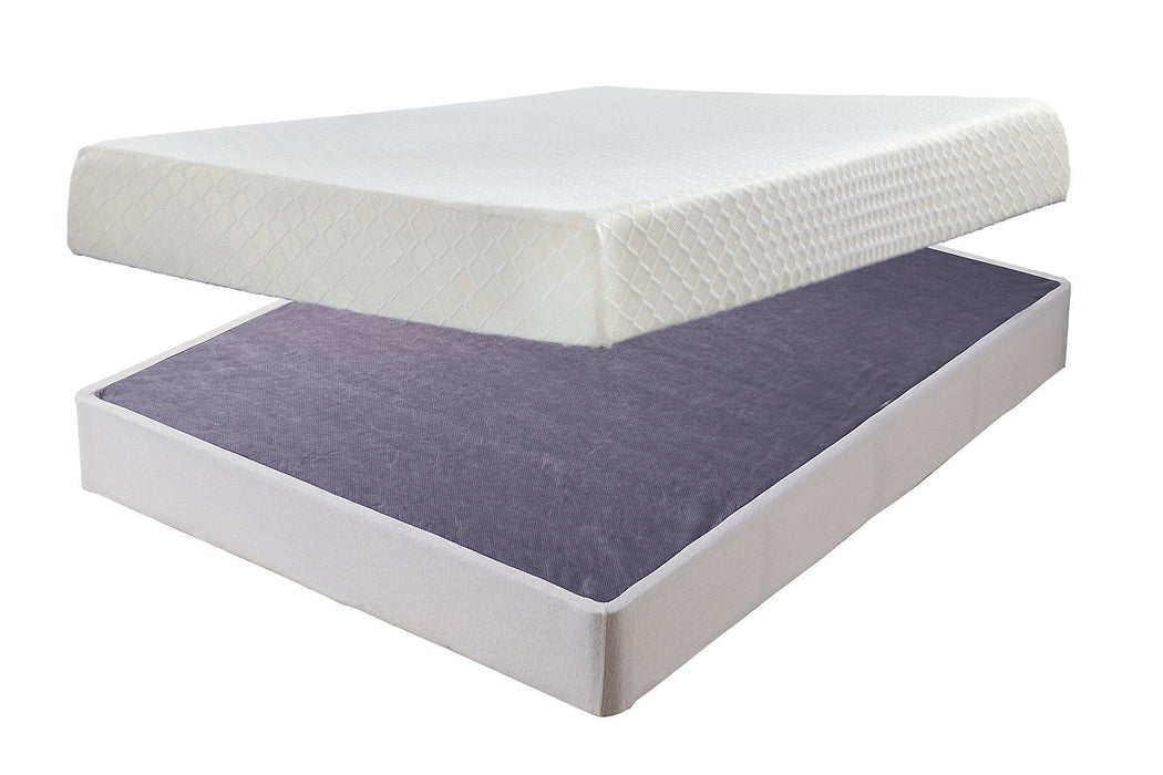 10 Inch Chime Memory Foam Mattress Set - Golden Home Furniture (Columbus, OH) - Multi Location