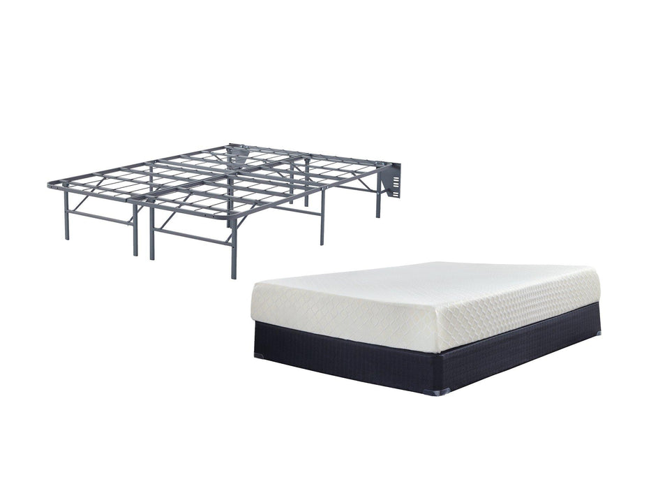 10 Inch Chime Memory Foam Mattress Set - Golden Home Furniture (Columbus, OH) - Multi Location