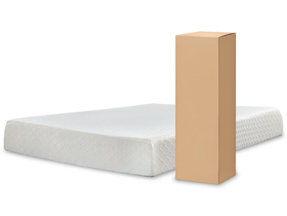 10 Inch Chime Memory Foam Mattress Set - Golden Home Furniture (Columbus, OH) - Multi Location