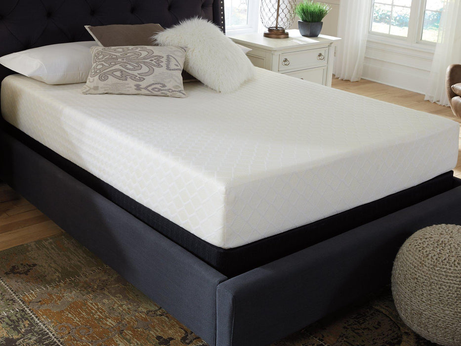 10 Inch Chime Memory Foam Mattress Set - Golden Home Furniture (Columbus, OH) - Multi Location