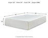 Chime 12 Inch Memory Foam Mattress in a Box - Golden Home Furniture (Columbus, OH) - Multi Location