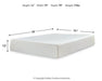 Chime 12 Inch Memory Foam Mattress in a Box - Golden Home Furniture (Columbus, OH) - Multi Location