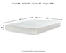 Chime 8 Inch Memory Foam Mattress in a Box - Golden Home Furniture (Columbus, OH) - Multi Location