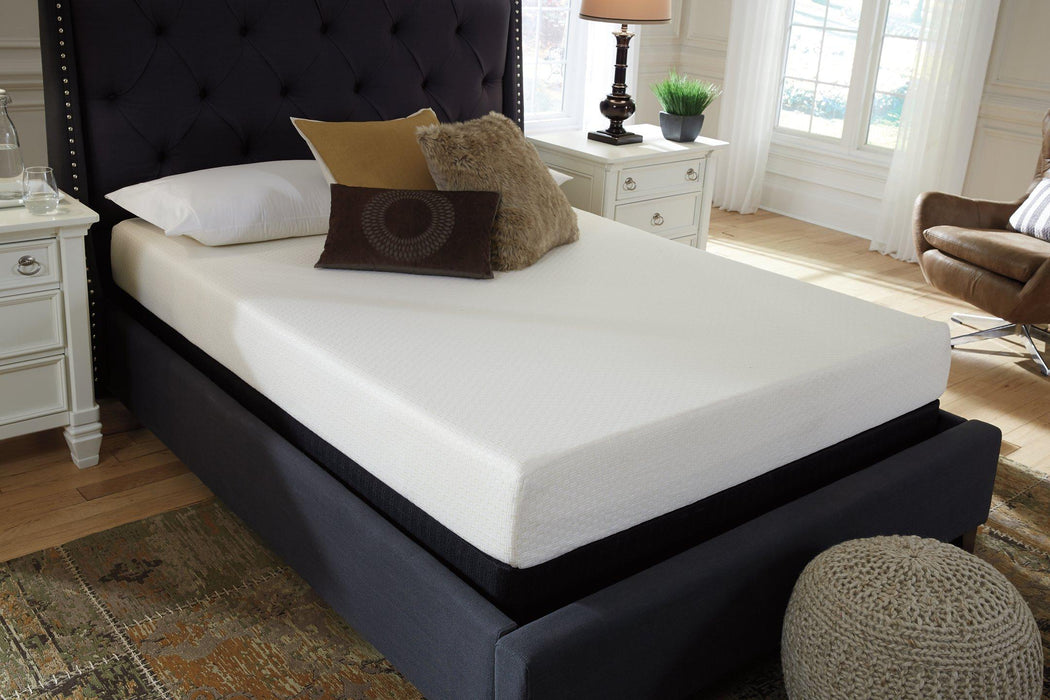 Chime 8 Inch Memory Foam Mattress in a Box - Golden Home Furniture (Columbus, OH) - Multi Location