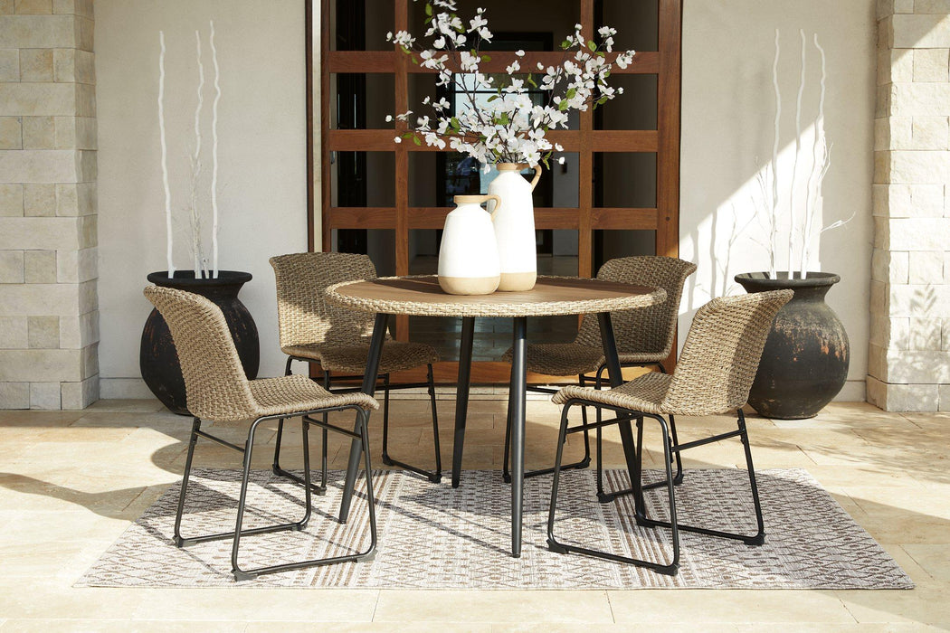 Amaris Outdoor Dining Set - Golden Home Furniture (Columbus, OH) - Multi Location