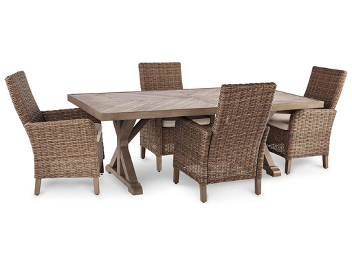 Beachcroft Outdoor Dining Set - Golden Home Furniture (Columbus, OH) - Multi Location