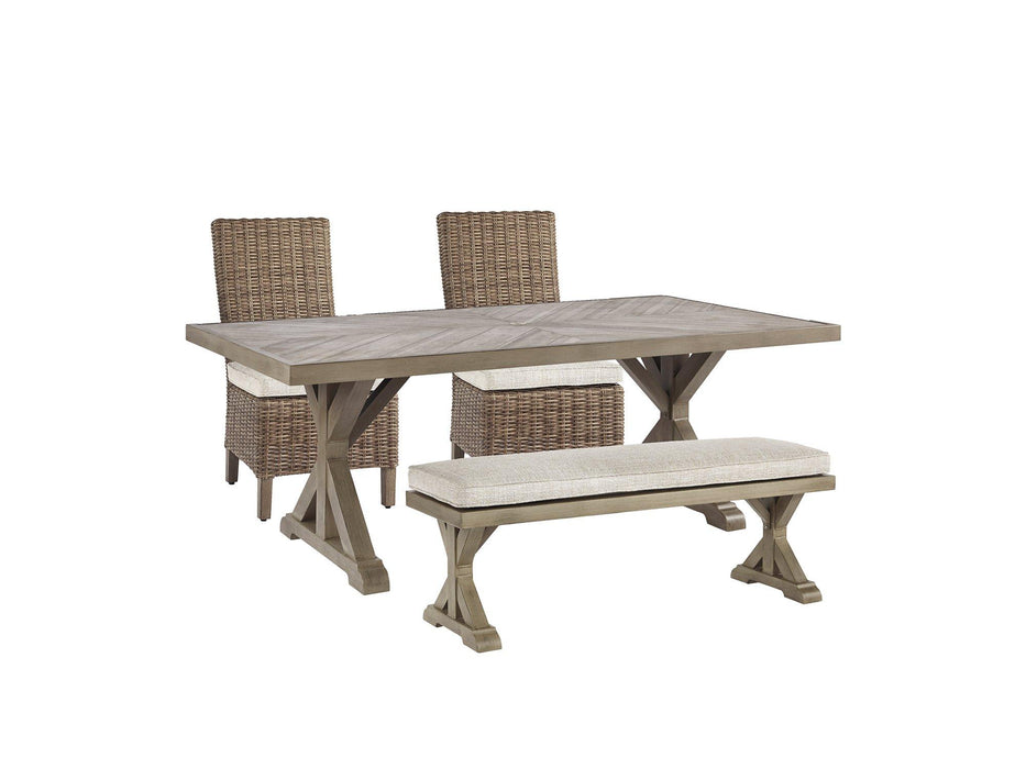 Beachcroft Outdoor Dining Set - Golden Home Furniture (Columbus, OH) - Multi Location