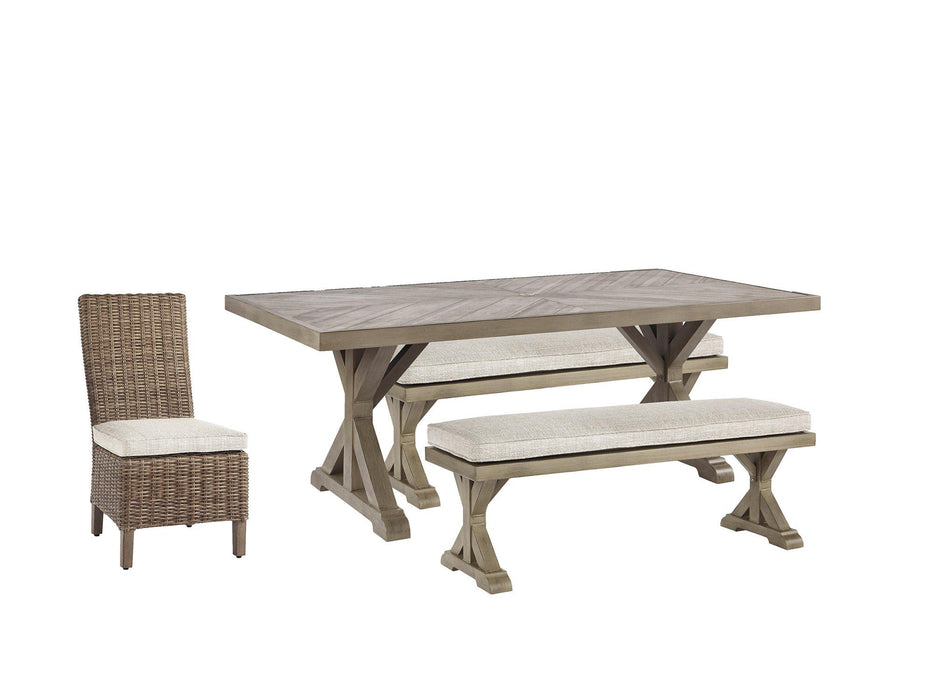 Beachcroft Outdoor Dining Set - Golden Home Furniture (Columbus, OH) - Multi Location