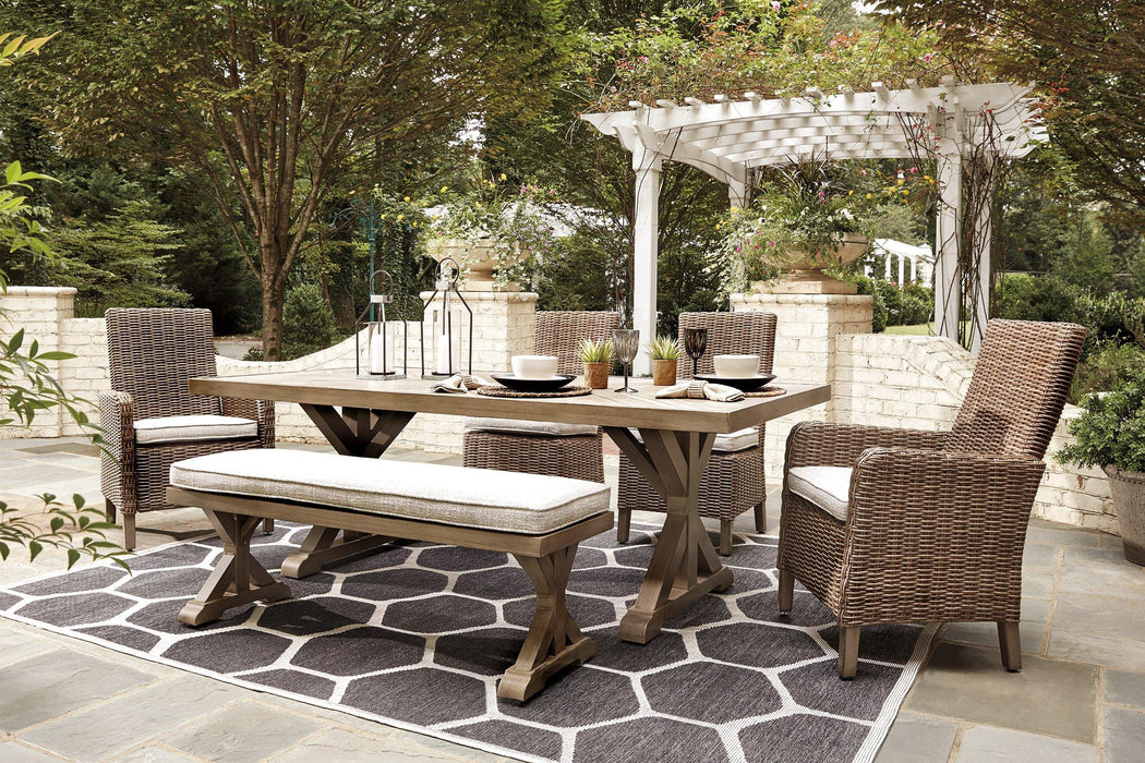 Beachcroft Outdoor Dining Set - Golden Home Furniture (Columbus, OH) - Multi Location