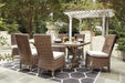 Beachcroft Outdoor Dining Set - Golden Home Furniture (Columbus, OH) - Multi Location