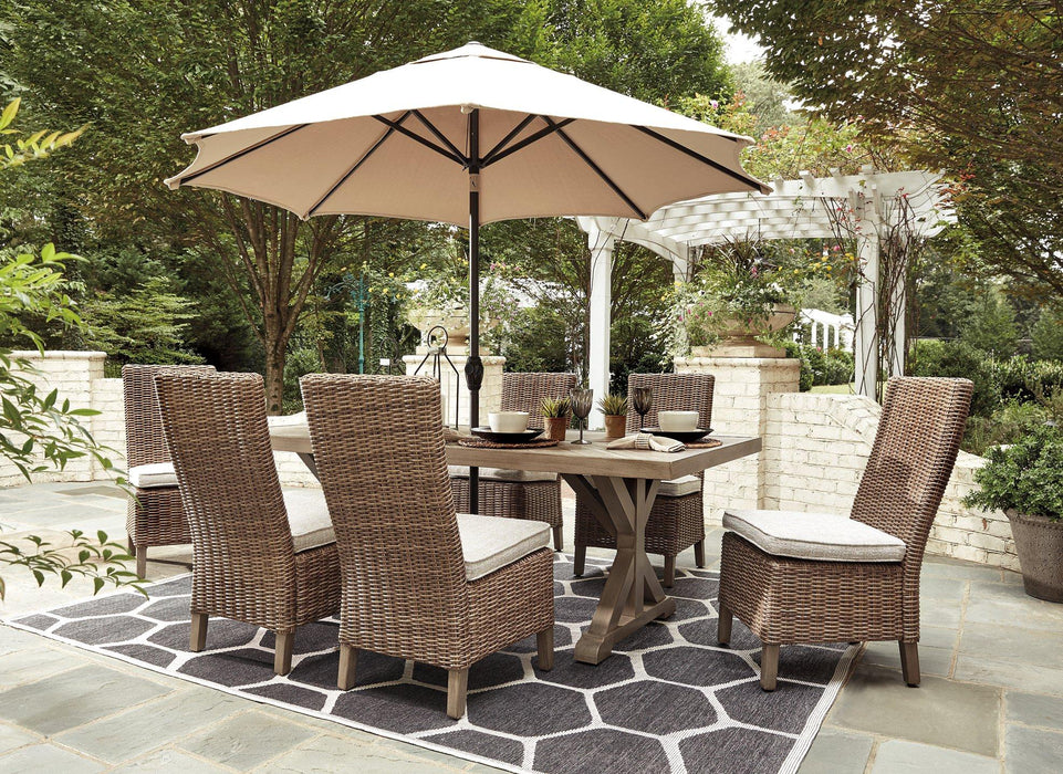 Beachcroft Outdoor Dining Set - Golden Home Furniture (Columbus, OH) - Multi Location