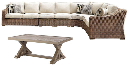 Beachcroft Outdoor Seating Set - Golden Home Furniture (Columbus, OH) - Multi Location