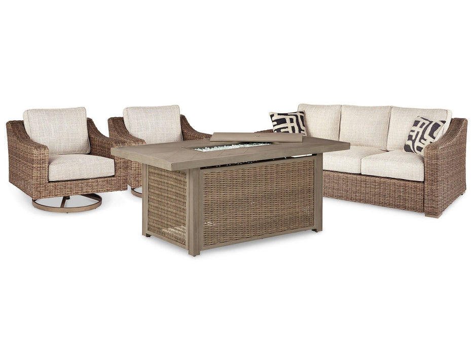 Beachcroft Outdoor Seating Set - Golden Home Furniture (Columbus, OH) - Multi Location