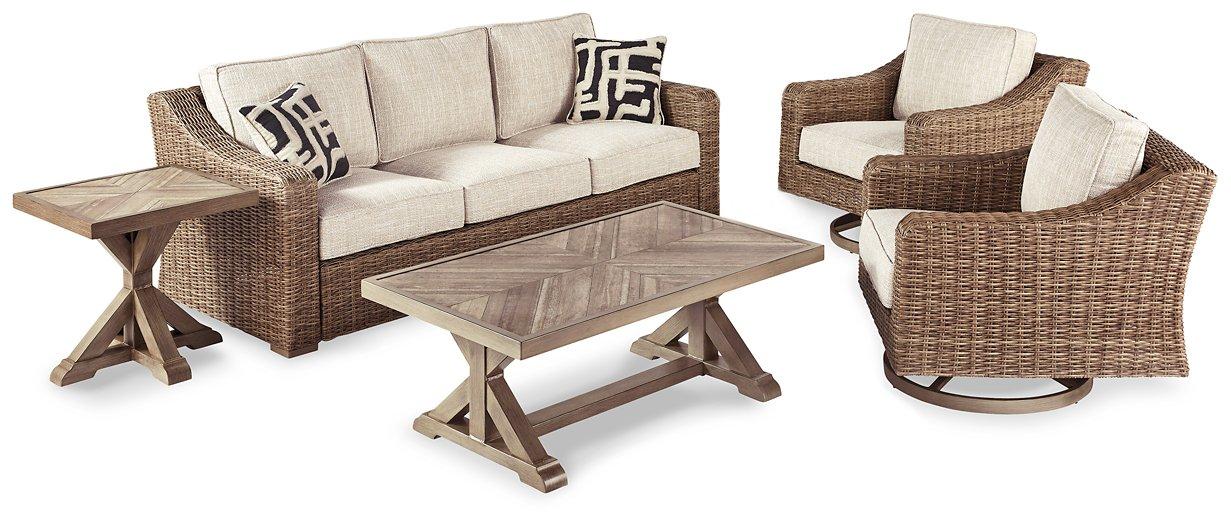 Beachcroft Outdoor Seating Set - Golden Home Furniture (Columbus, OH) - Multi Location