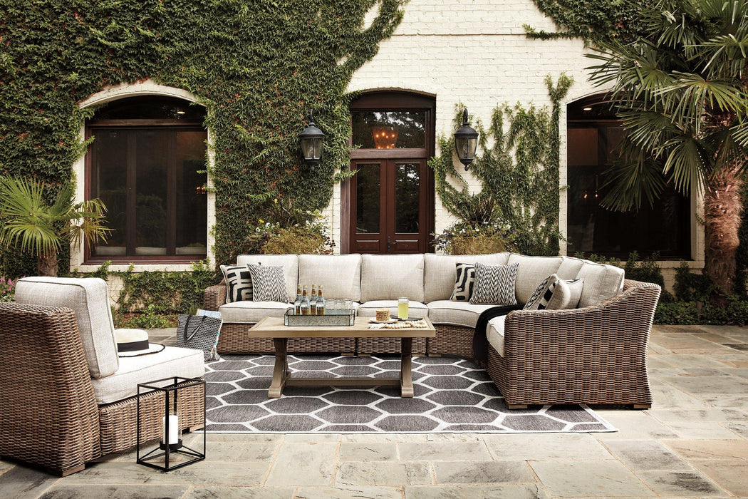 Beachcroft Outdoor Seating Set - Golden Home Furniture (Columbus, OH) - Multi Location