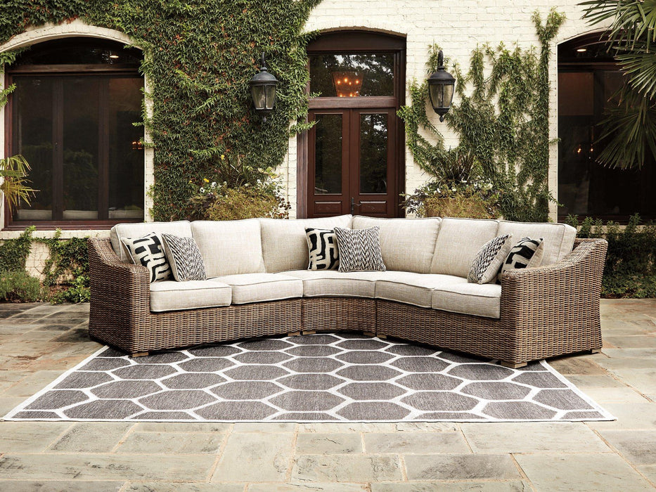 Beachcroft Outdoor Seating Set - Golden Home Furniture (Columbus, OH) - Multi Location