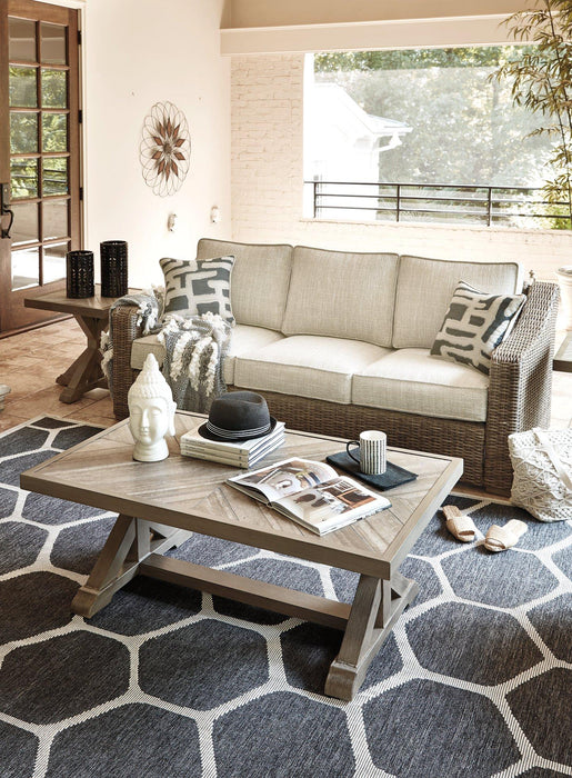 Beachcroft Outdoor Conversation Set - Golden Home Furniture (Columbus, OH) - Multi Location
