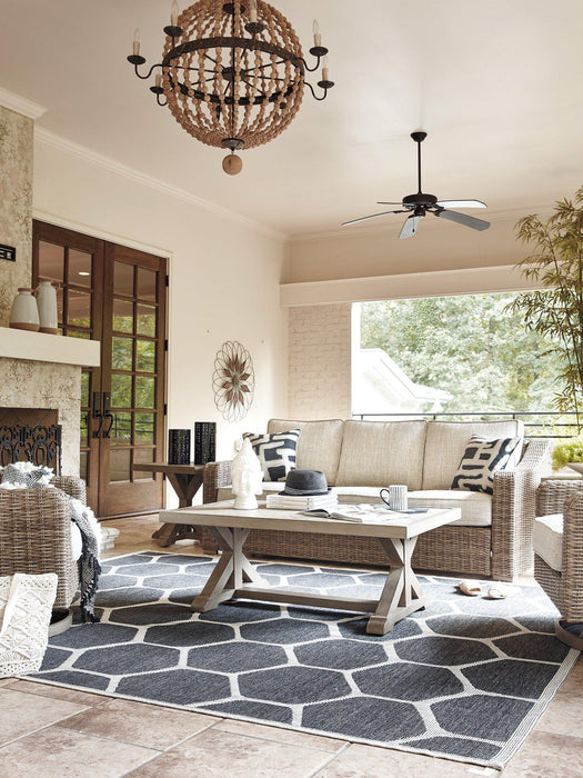 Beachcroft Outdoor Conversation Set - Golden Home Furniture (Columbus, OH) - Multi Location
