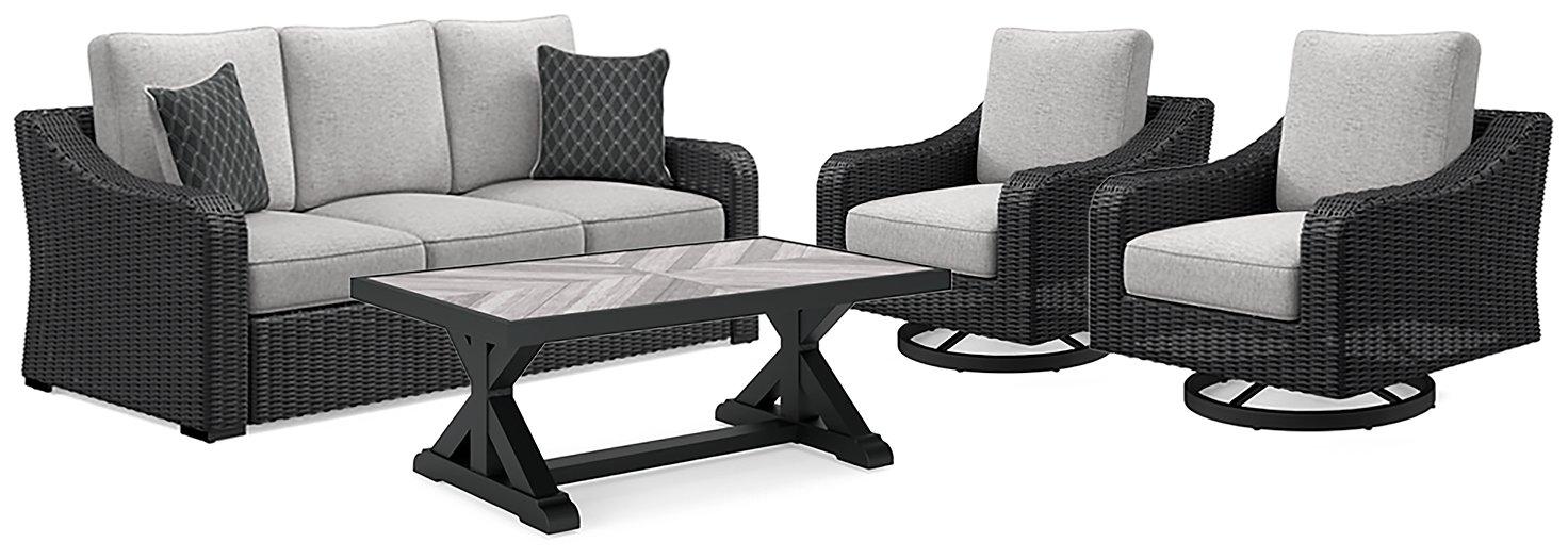 Beachcroft Outdoor Set - Golden Home Furniture (Columbus, OH) - Multi Location