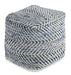 Chevron Pouf - Golden Home Furniture (Columbus, OH) - Multi Location