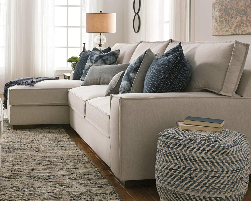 Chevron Pouf - Golden Home Furniture (Columbus, OH) - Multi Location