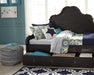 Chevron Pouf - Golden Home Furniture (Columbus, OH) - Multi Location