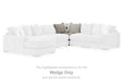 Aslan Court Sectional with Chaise - Golden Home Furniture (Columbus, OH) - Multi Location
