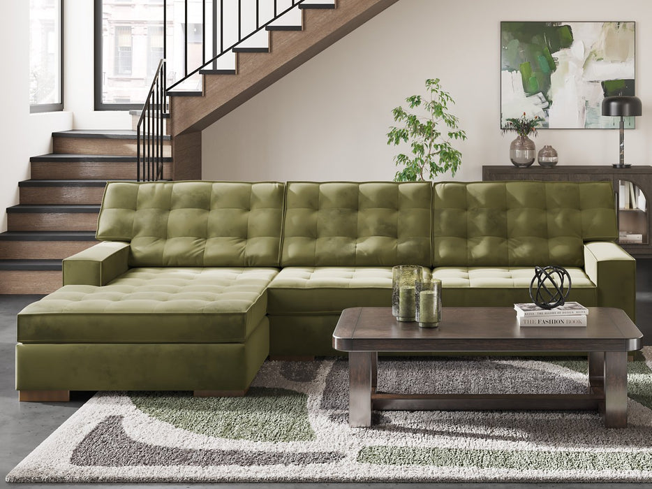 Caspian-Town Sectional with Chaise - Golden Home Furniture (Columbus, OH) - Multi Location