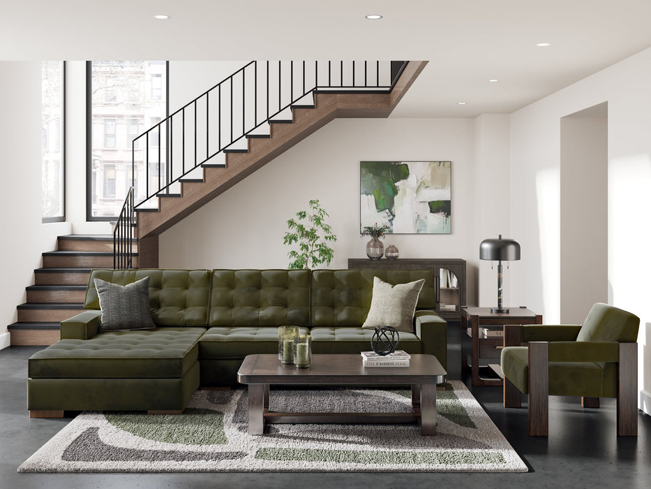 Caspian-Town Sectional with Chaise - Golden Home Furniture (Columbus, OH) - Multi Location