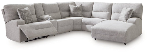 Acklen Place Power Reclining Sectional with Chaise - Golden Home Furniture (Columbus, OH) - Multi Location